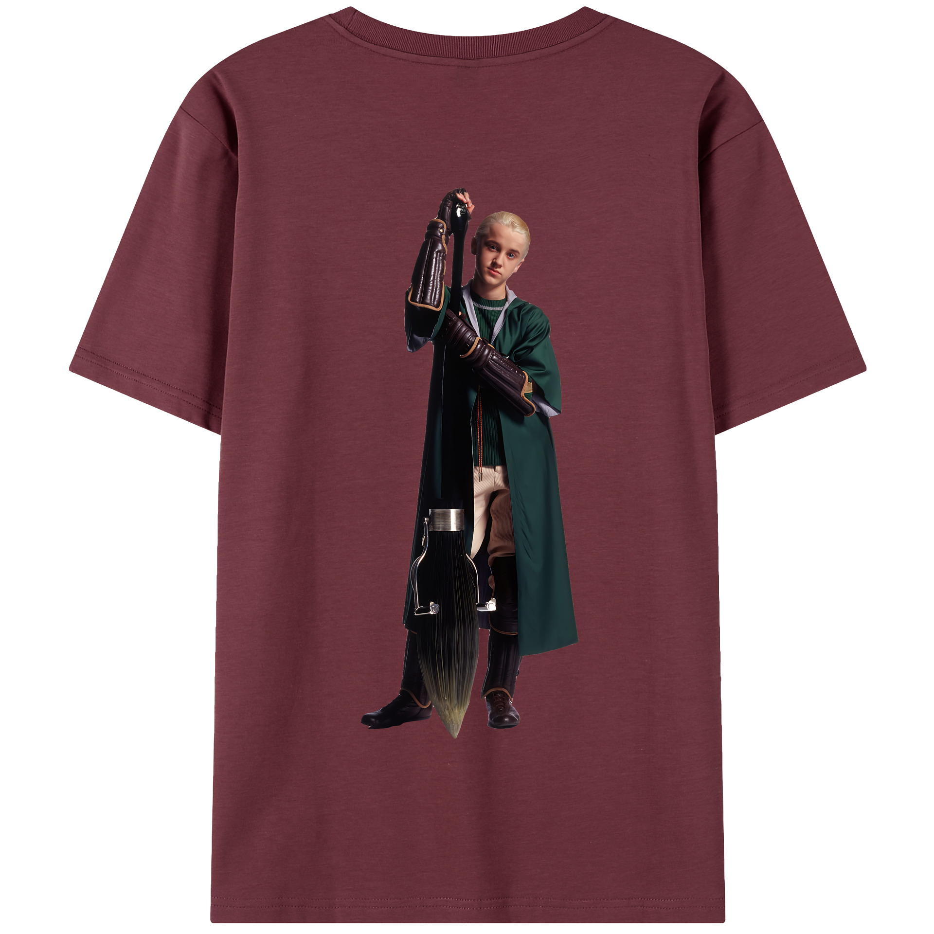 （画像用） Harry Potter ハリー・ポッターシリーズ 綿100％半袖Tシャツ（背面プリント）